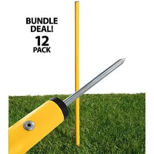Stick-in-the-Ground Weave Poles