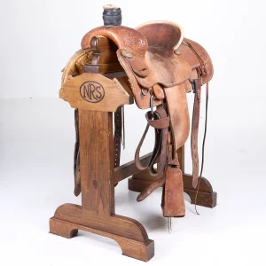 Stray Star Used 14.5 in 1/8 Floral Tooled Team Roper