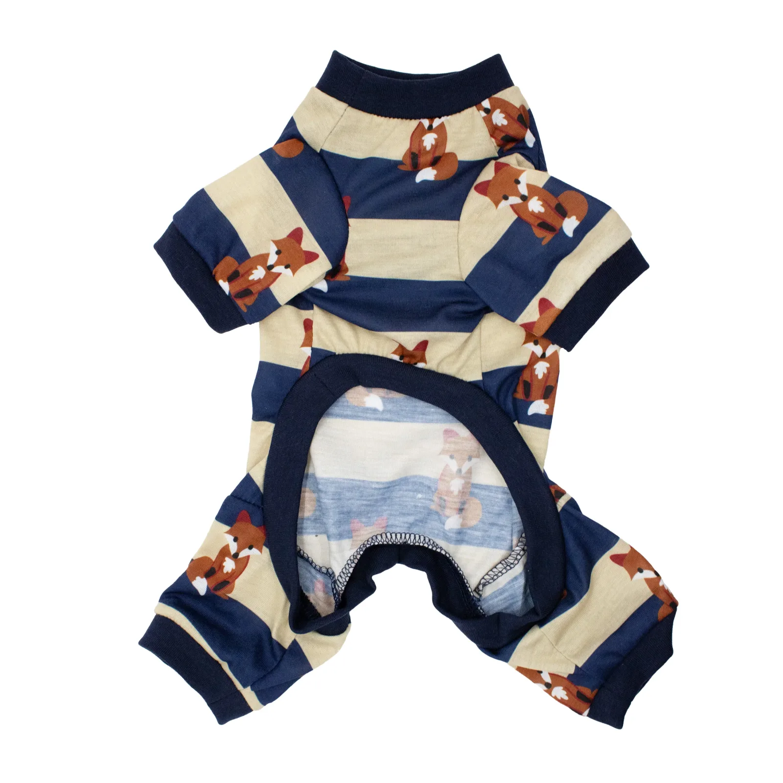 STRIPED FOX DOG PAJAMAS - Image 2