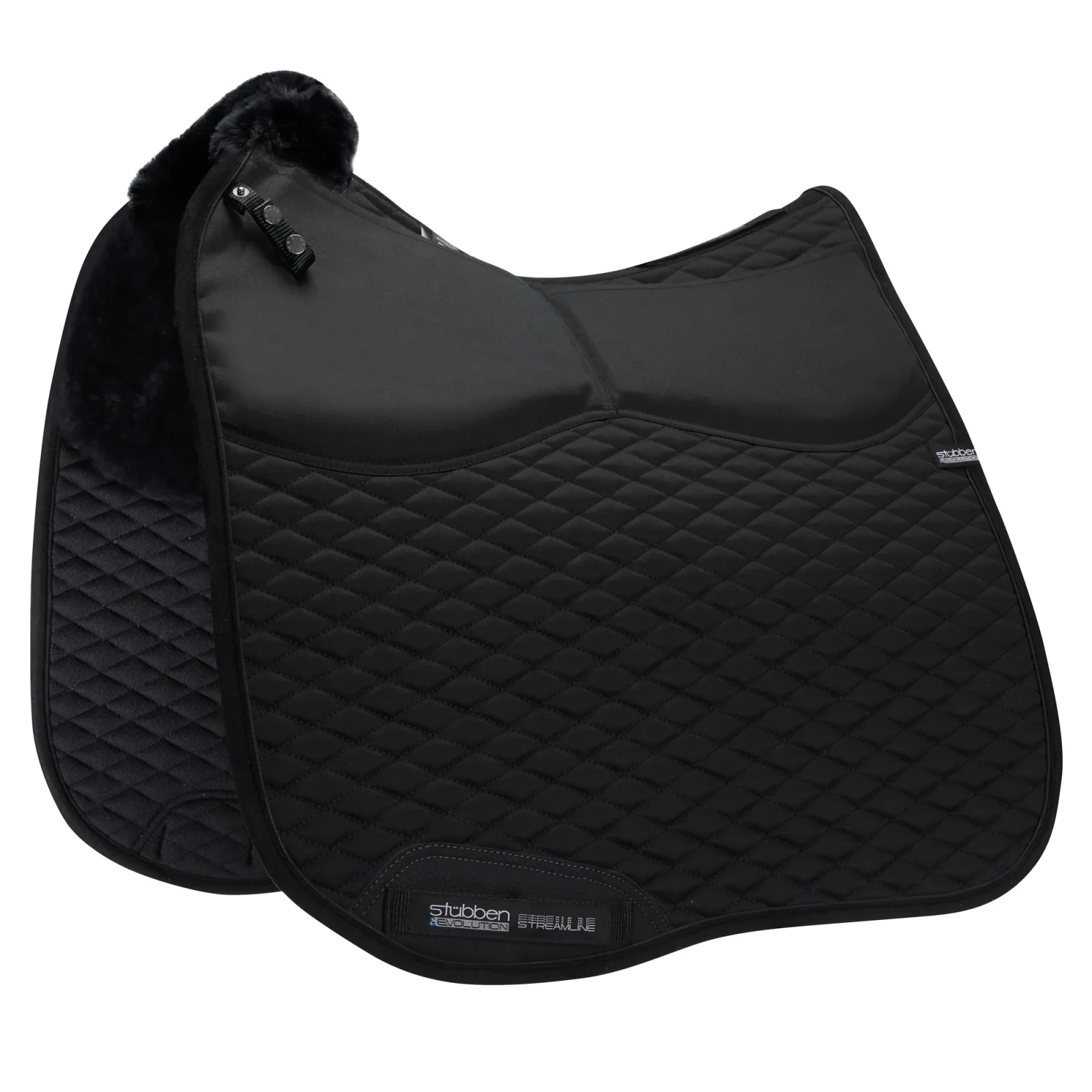 Stübben Adjuster Streamline Dressage Pad with Lambswool - Image 2