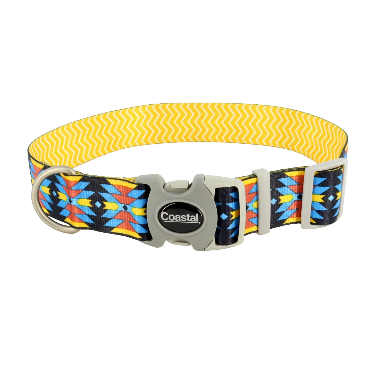 Sublime® Adjustable Dog Collar Aztec Medium