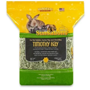 Sun Seed SunSations Natural Timothy Hay for Small Animals 56 oz