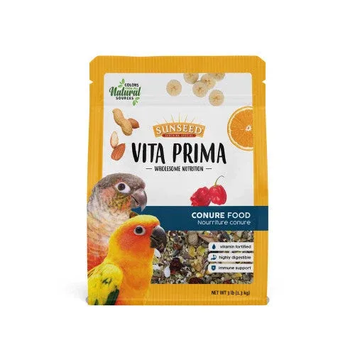 Sun Seed Vita Prima Conure Bird Food 3 lb - Image 2