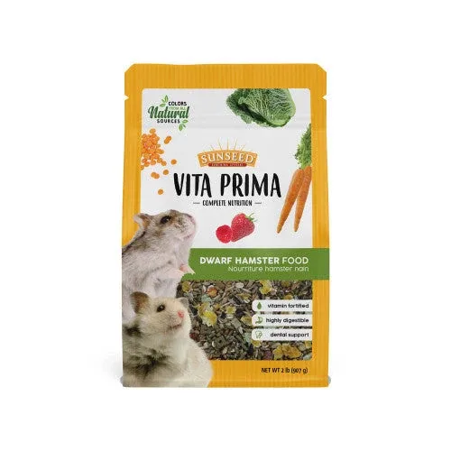 Sun Seed Vita Prima Dwarf Hamster Dry Food 2 lb - Image 2