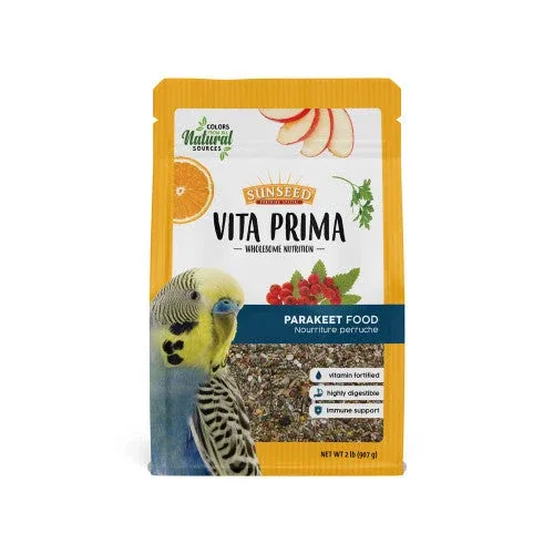 Sun Seed Vita Prima Parakeet Bird Food 2 lb - Image 2