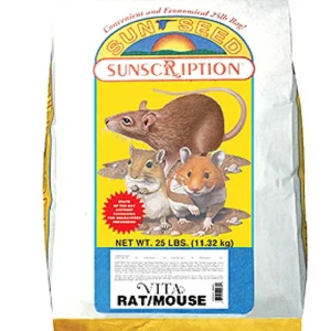 Sun Seed Vita Rat and Mouse Diet Dry Food 25 lb