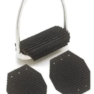 Super Comfort English Stirrup Pads 4 Black