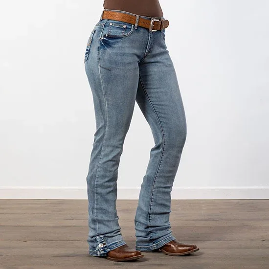 Superior Rod's Button Me Up Med Wash Jeans032 - Image 2