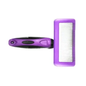 SureGrip Curved Slicker Brush for Dogs, Medium