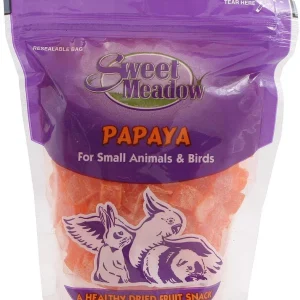 Sweet Meadow Farm Dried Papaya Treat for Small Animals 9 oz