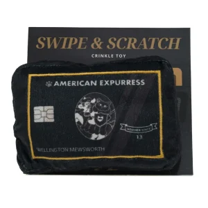 Swipe and Scratch Krinkle Toy