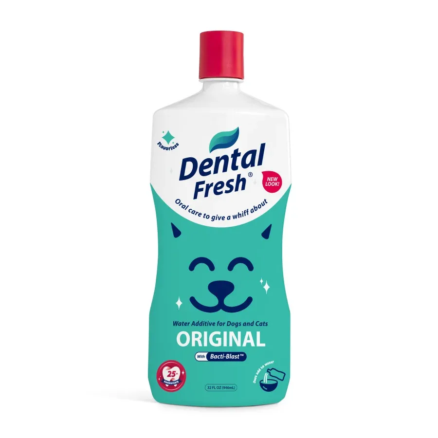 Synergy Labs Dental Fresh Water Additive Original Formula For Dogs & Cats 32 oz