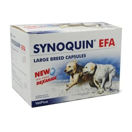 Synoquin EFA Capsules for Large Dogs Over 50 lbs (25 kg) - 120 Pack - Image 2
