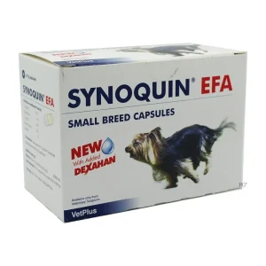 Synoquin EFA Capsules for Small Dogs Under 20 lbs (10 kg) - 90 Pack