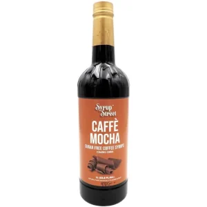 Syrup Street Zero Sugar Coffee Syrup Mocha 33.8 oz.