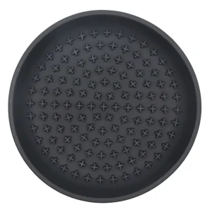 Talking Dog Club Lickables Licking Bowls for Dogs and Cats (Black)