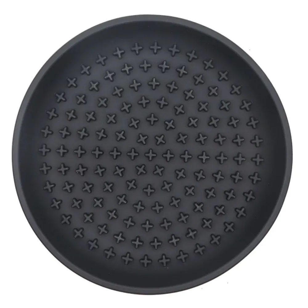 Talking Dog Club Lickables Licking Bowls for Dogs and Cats (Black)