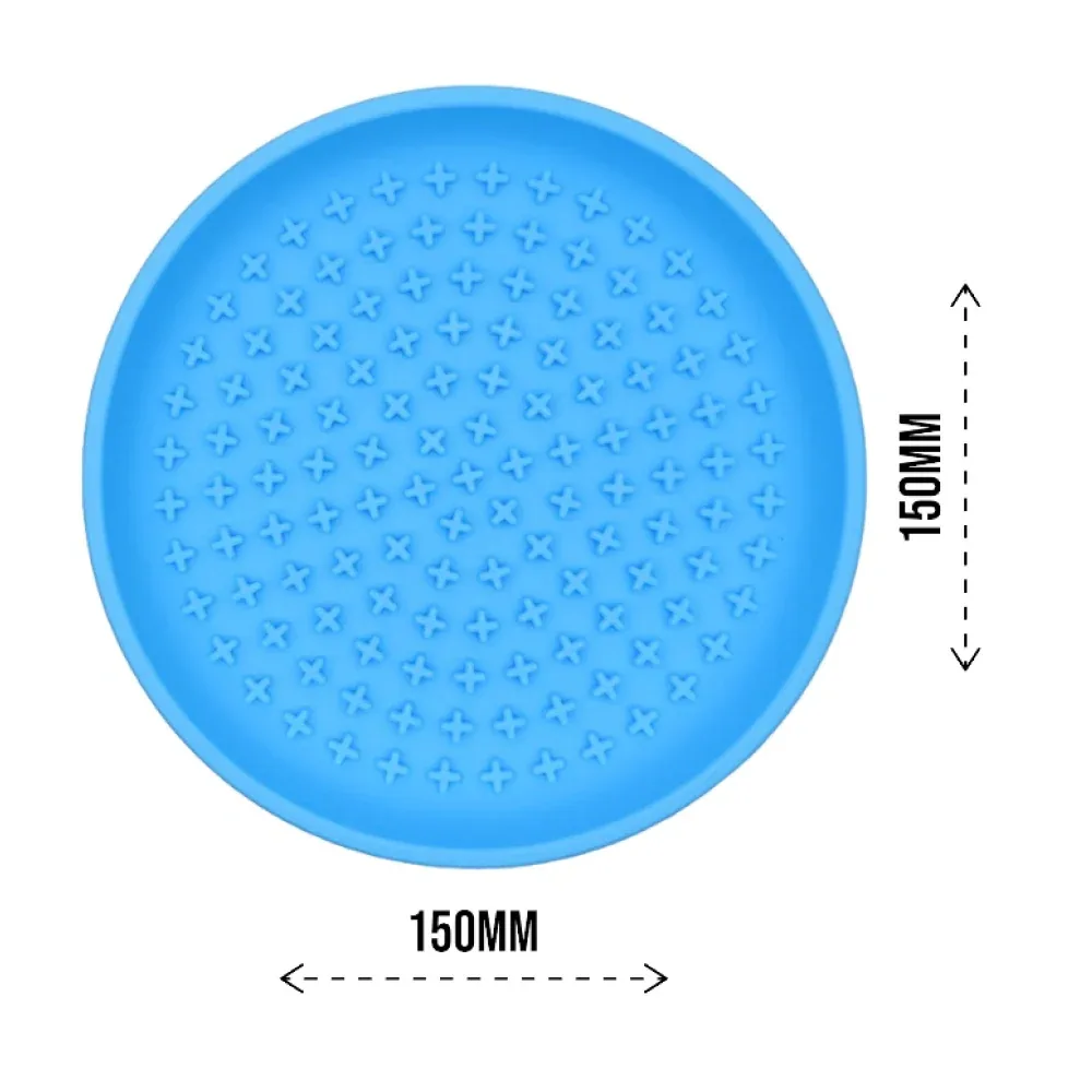 Talking Dog Club Lickables Licking Bowls for Dogs and Cats (Blue) - Image 2