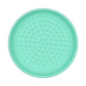 Talking Dog Club Lickables Licking Bowls for Dogs and Cats (Green)