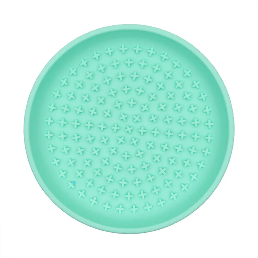Talking Dog Club Lickables Licking Bowls for Dogs and Cats (Green)