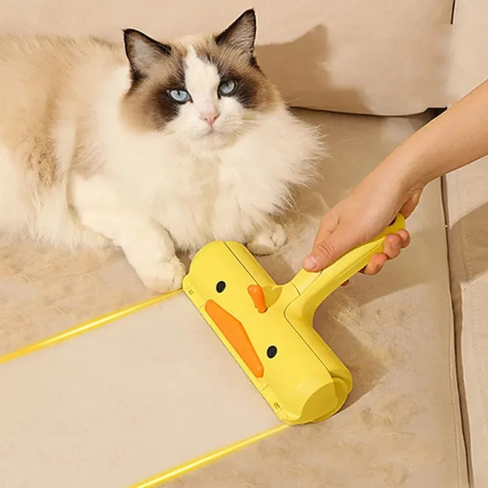 Talking Dog Club Oh Duck! Lint Roller for Dogs and Cats - Image 2