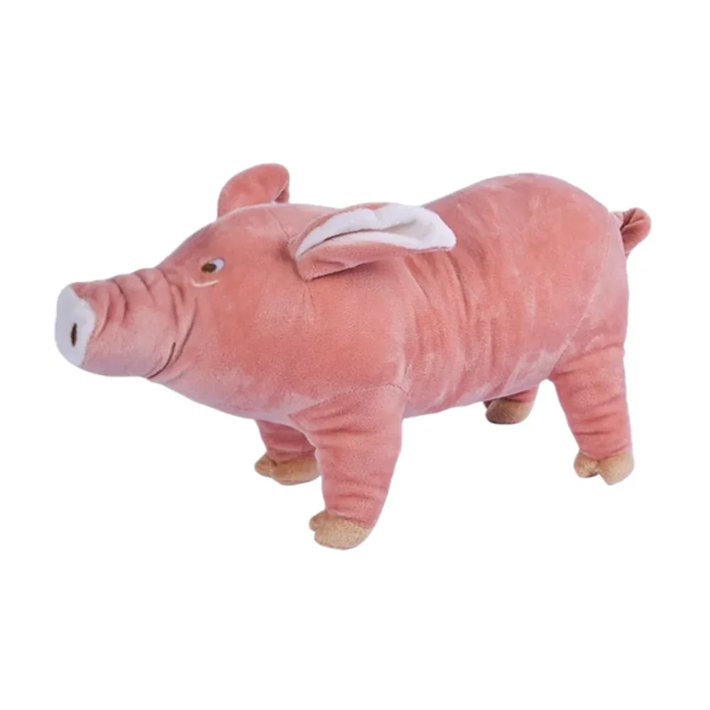 Talking Dog Club Piggy Plush Toy for Dogs (Pink)