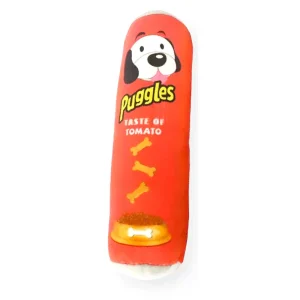 Talking Dog Club Puggles Plush Toy for Dogs (Red)