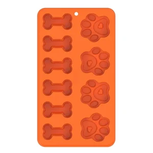 Talking Dog Club Treat Silicon Mould for Dogs (Orange)