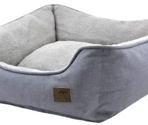 Tall Tails Bolster Bed Charcole Medium {L+x}