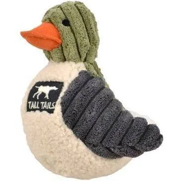 Tall Tails Dog Squeaker Duck Sage 5 Inches {L-x} - Image 2