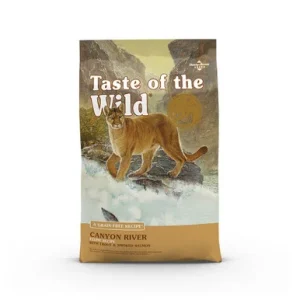 Taste of the Wild Grain-Free Canyon River Feline Recipe w/ Trout & Smoke