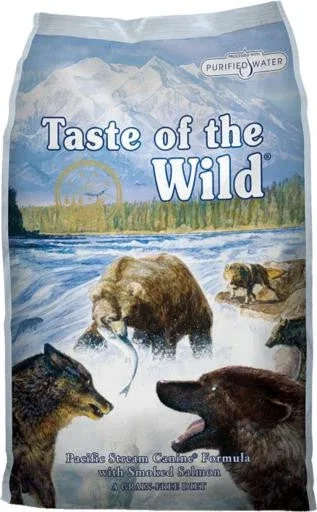 Taste of the Wild Pacific Stream Canine with Smoked Salmon 28lb {L-1}418391