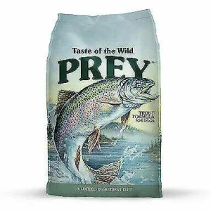 Taste of the Wild Prey Grain Free Trout Dry Dog Food 8lbc=6 418348 {L-1} SD-3