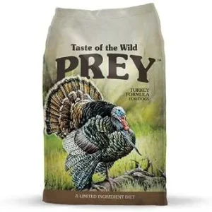 Taste of the Wild Prey Grain Free Turkey Dry Dog Food 8lbc=6{L-1} C= 418344 SD-3