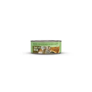 Taste of the Wild Rocky Mountain Adult Salmon and Venison in Gravy Wet Cat Food, 5.5 oz.