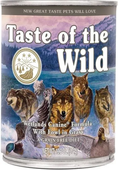 Taste of the Wild Wetlands Can Dog 12/13.2 oz {L-1} 418590(RR) - Image 2