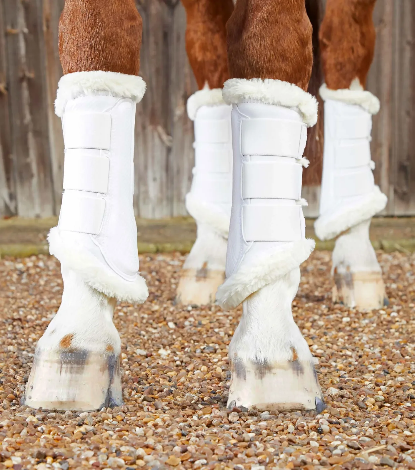 Techno Wool Brushing Boots White - Image 2
