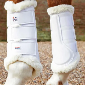 Techno Wool Brushing Boots White