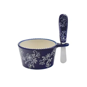 Temp-Tations Llc Floral Lace 10oz Dip Bowl