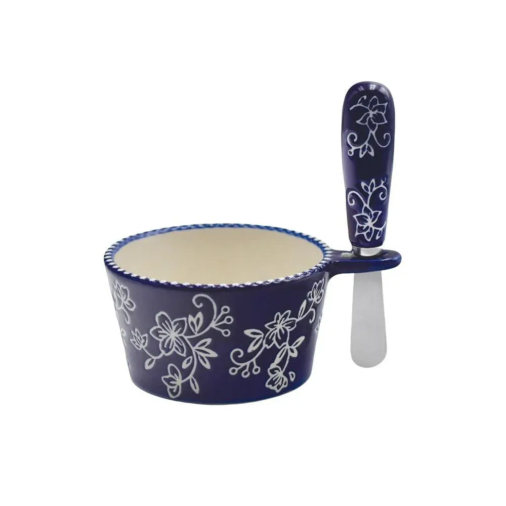 Temp-Tations Llc Floral Lace 10oz Dip Bowl