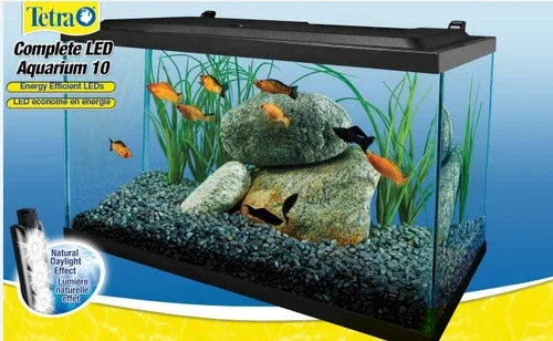 Tetra Deluxe LED Aquarium Kit Clear, Black 10 gal 20x10x12 in - Image 2