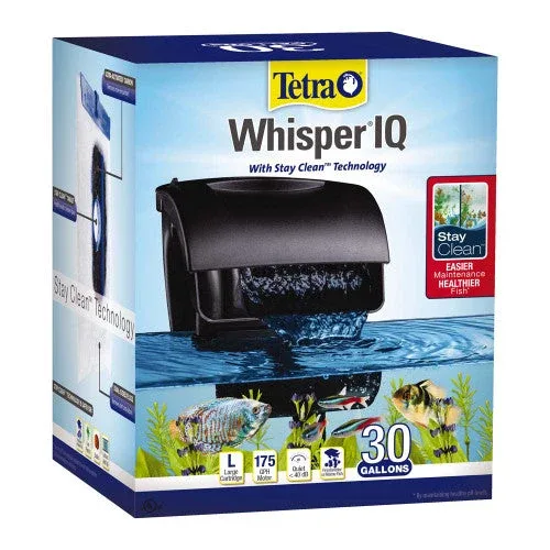 Tetra Whisper IQ 30 Power Filter Black 175 GPH - Image 2