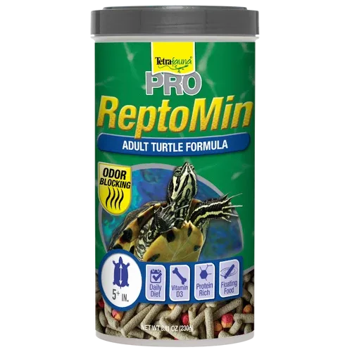 TetraFauna PRO PRO ReptoMin Adult Turtle Formula Sticks Dry Food 8.11 oz - Image 2