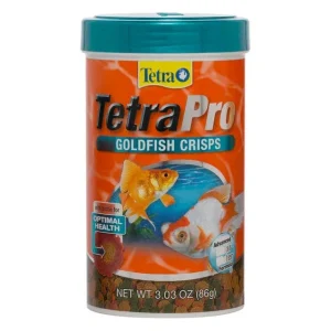 TetraPro Goldfish Crisps Fish Food 3.03 oz