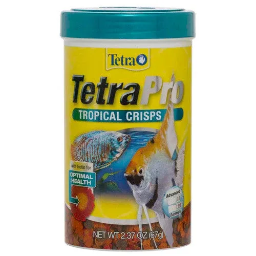 TetraPro Tropical Crisps Fish Food 2.37 oz - Image 2