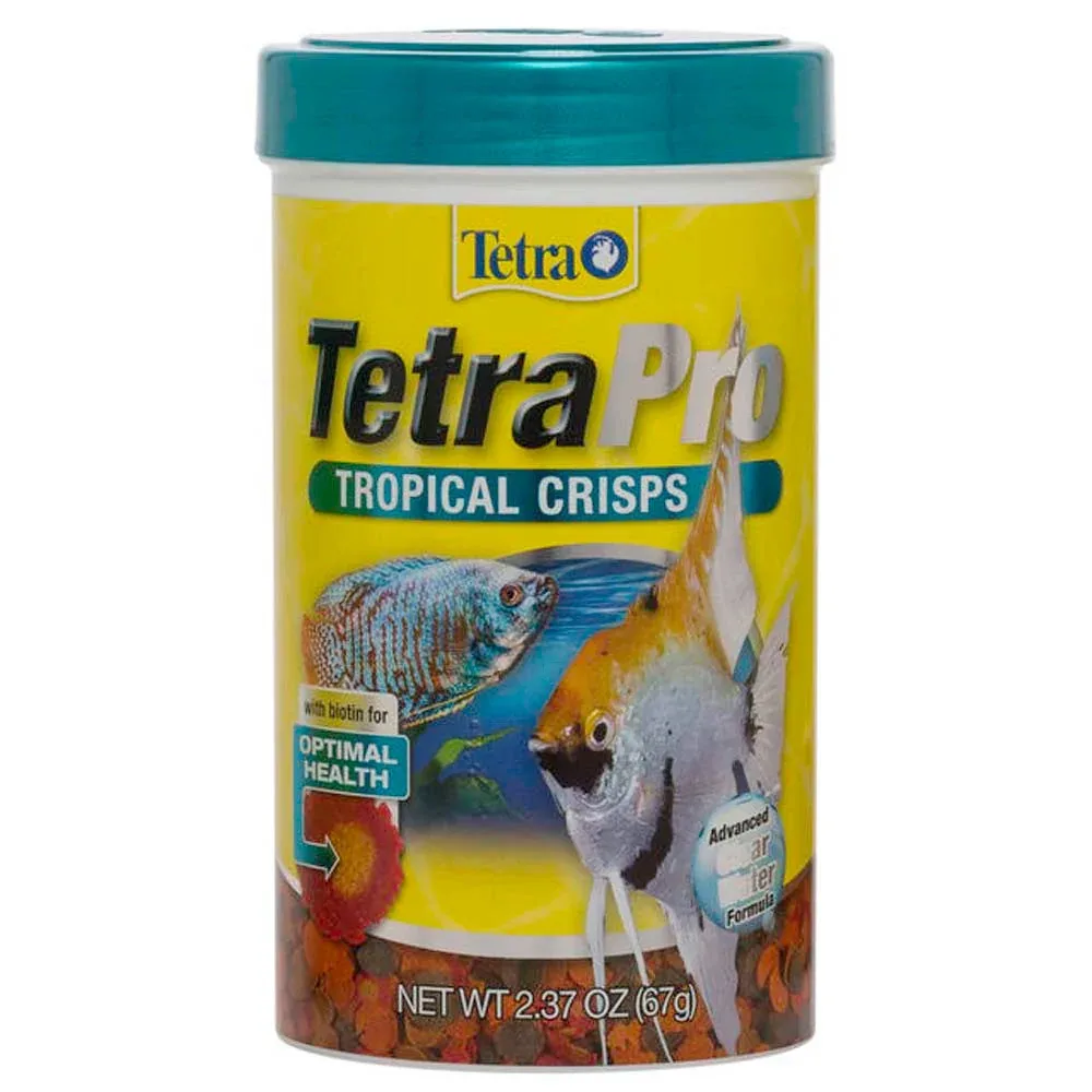 TetraPro Tropical Crisps Fish Food 2.37 oz