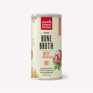 The Honest Kitchen Dog and Cat Instant Bone Broth Beef, 3.6 oz