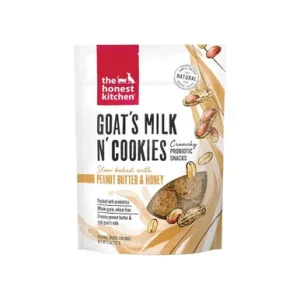 The Honest Kitchen Goat's Milk & Cookies Slow Baked w/ Peanut Butter & Honey Dog Treats