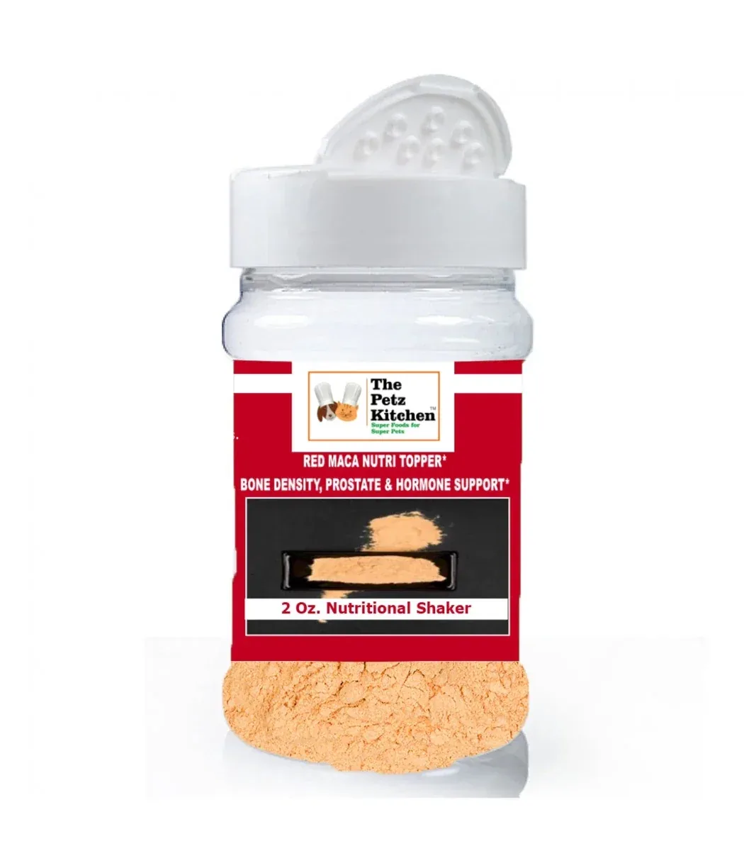 The Petz Kitchen Red Maca Dog Meal Supplement