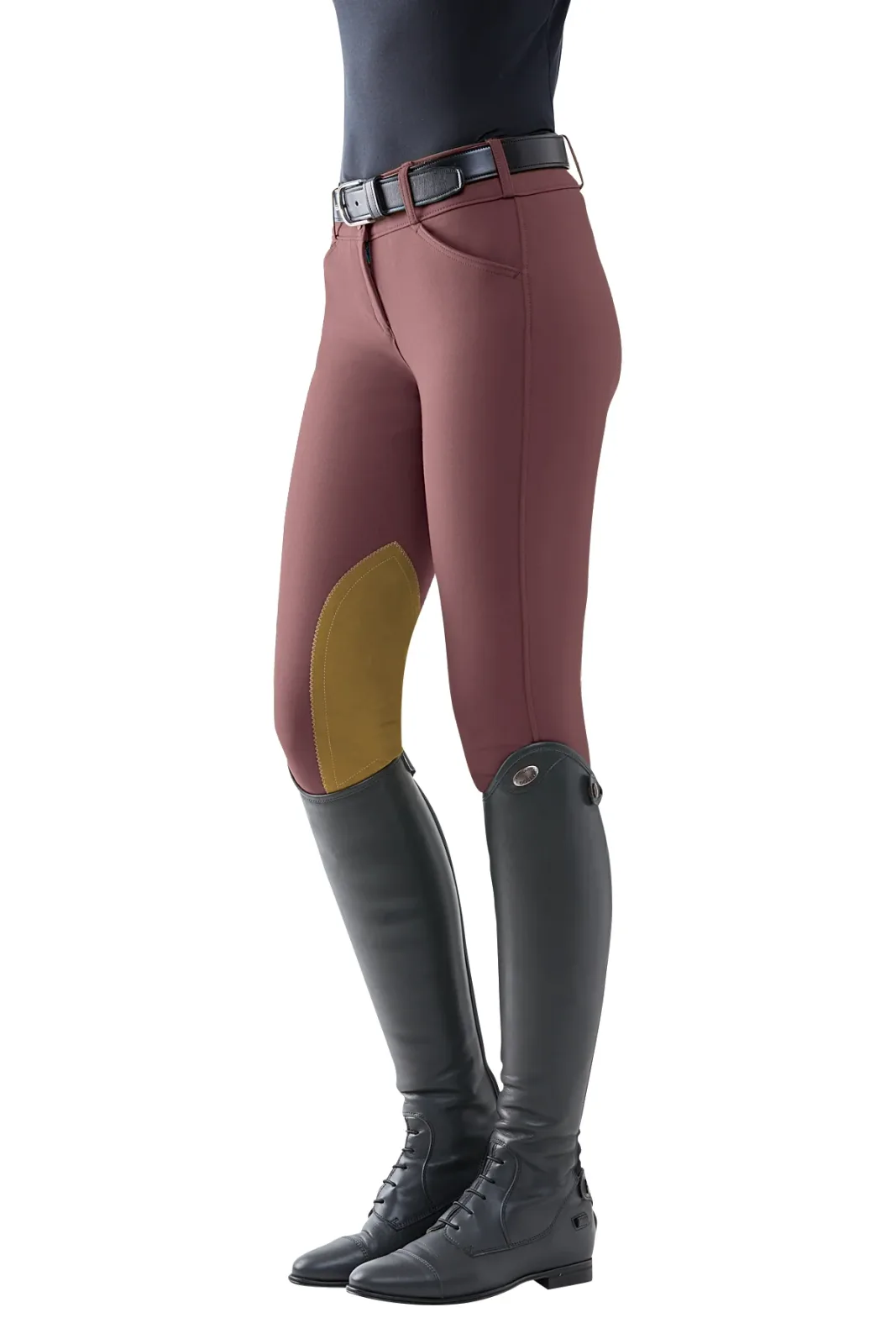 THE TAILORED SPORTSMAN™ Mid-Rise Vintage Patch Breech with Sock Bottoms - Image 2